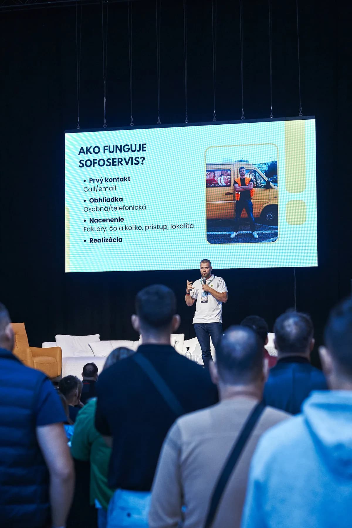 Sofoservis na Reality EXPO 2025 – pohľad na sálu s publikom