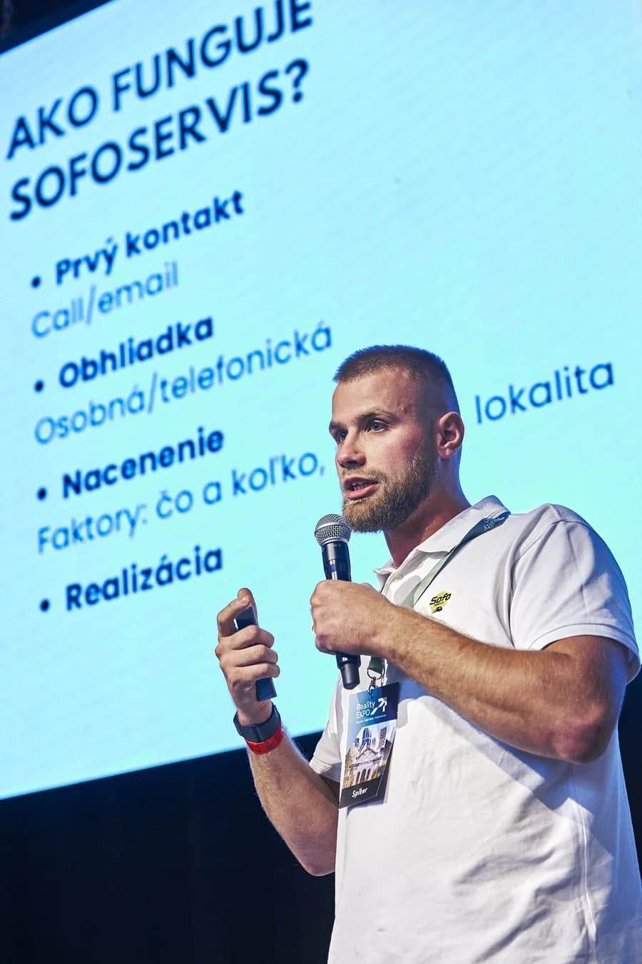 Zakladateľ Sofoservis prednáša na Reality EXPO 2025 – ako funguje Sofoservis